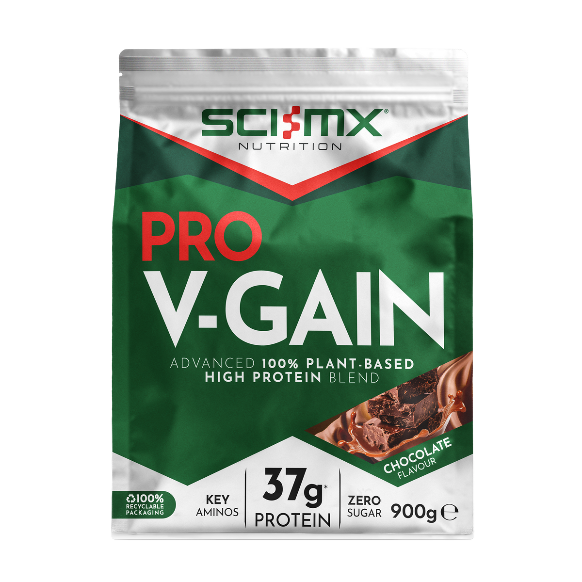 Sci-MX V-Gain 900g Chocolate packshot