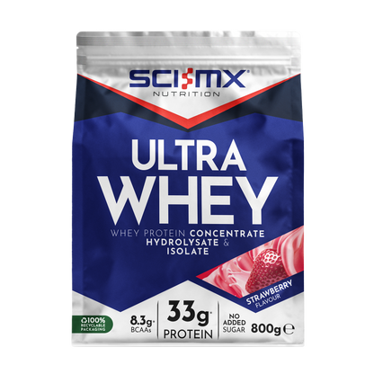 Sci-MX Ultra Whey 800g - Strawberry