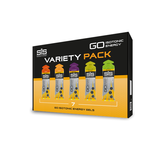 SIS (Science In Sport) Go Isotonic Energy Gel 7x60ml Variety packshot
