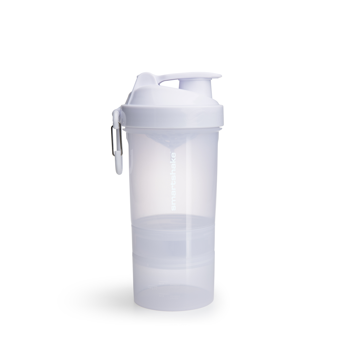 Smartshake O2Go Shaker 600ml - Pure White product packaging