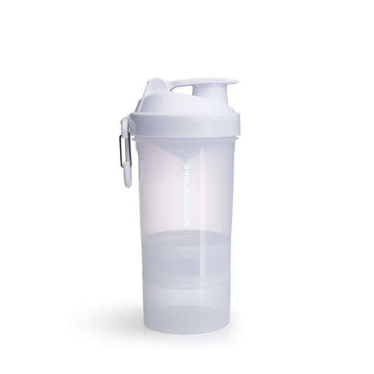 Smartshake O2Go Shaker 600ml - Pure White product packaging