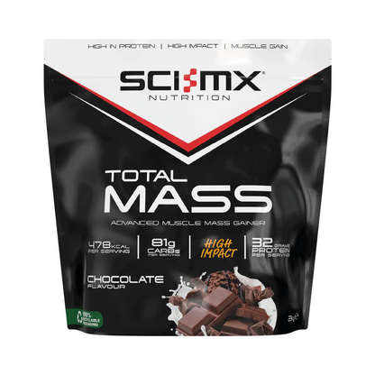 Sci-MX Total Mass 2kg - Chocolate product packaging