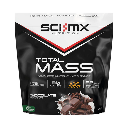 Sci-MX Total Mass 2kg - Chocolate product packaging