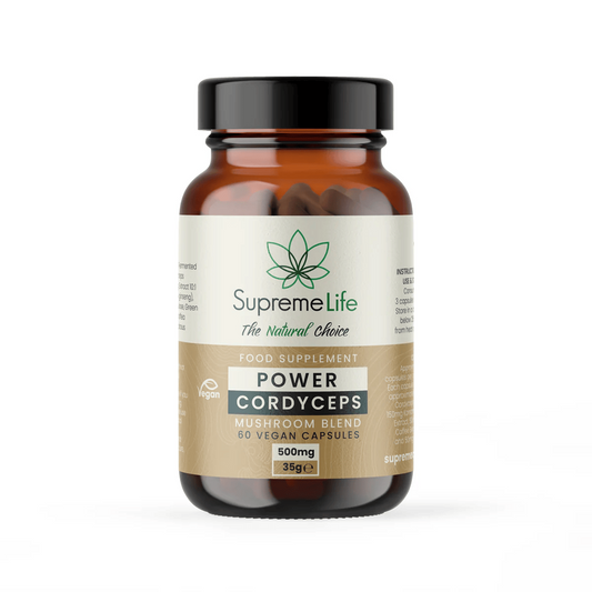Supreme CBD Cordyceps Vegan Capsules - Power 60 Caps — SRE016