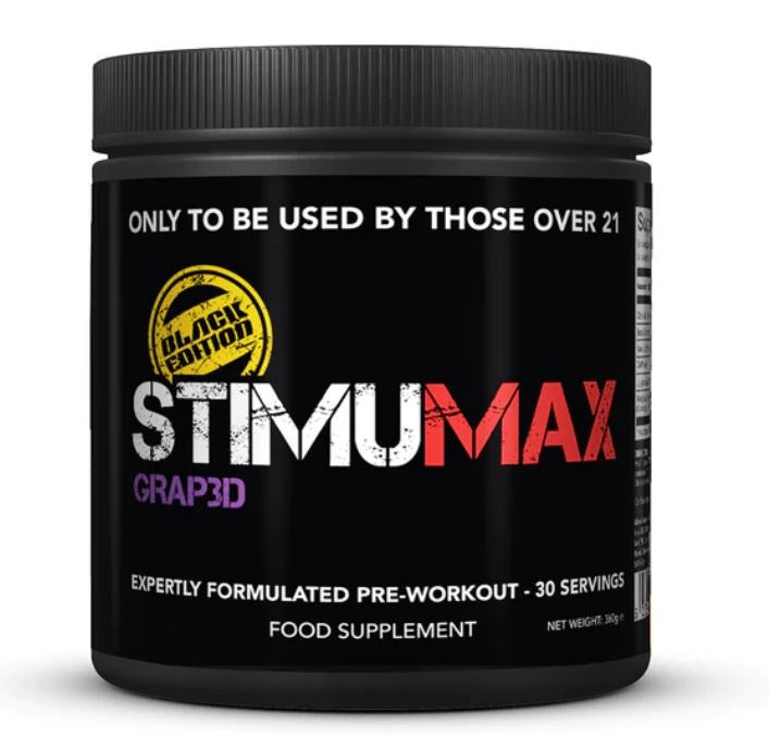 Strom Sports StimuMAX Black Edition 360g - Green Apple product packaging