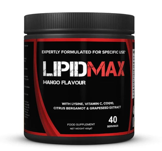 Strom Sports LipidMAX 400g - Mango product packaging