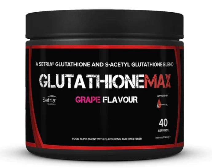 Strom Sports GlutahtioneMAX 200g - Lemoande product packaging