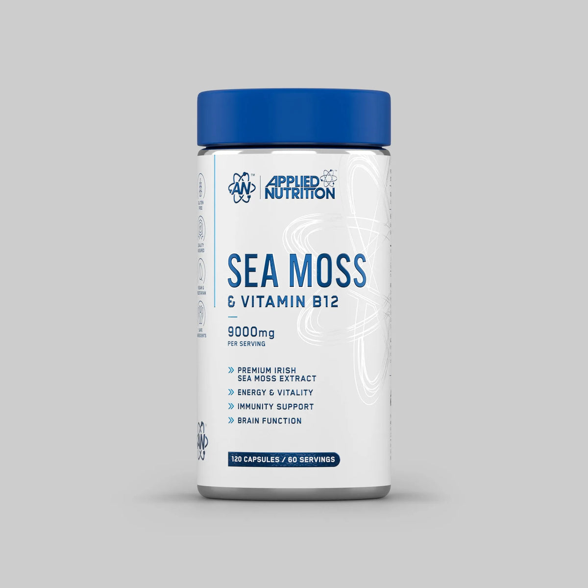 Applied Nutrition Sea Moss & Vitamin B12 120 Caps packshot