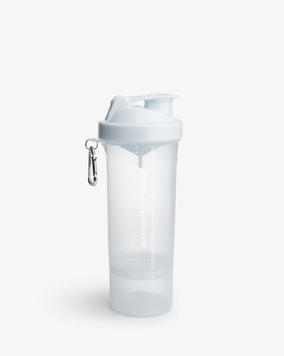 Smartshake Slim Shaker 500ml Pure White packshot