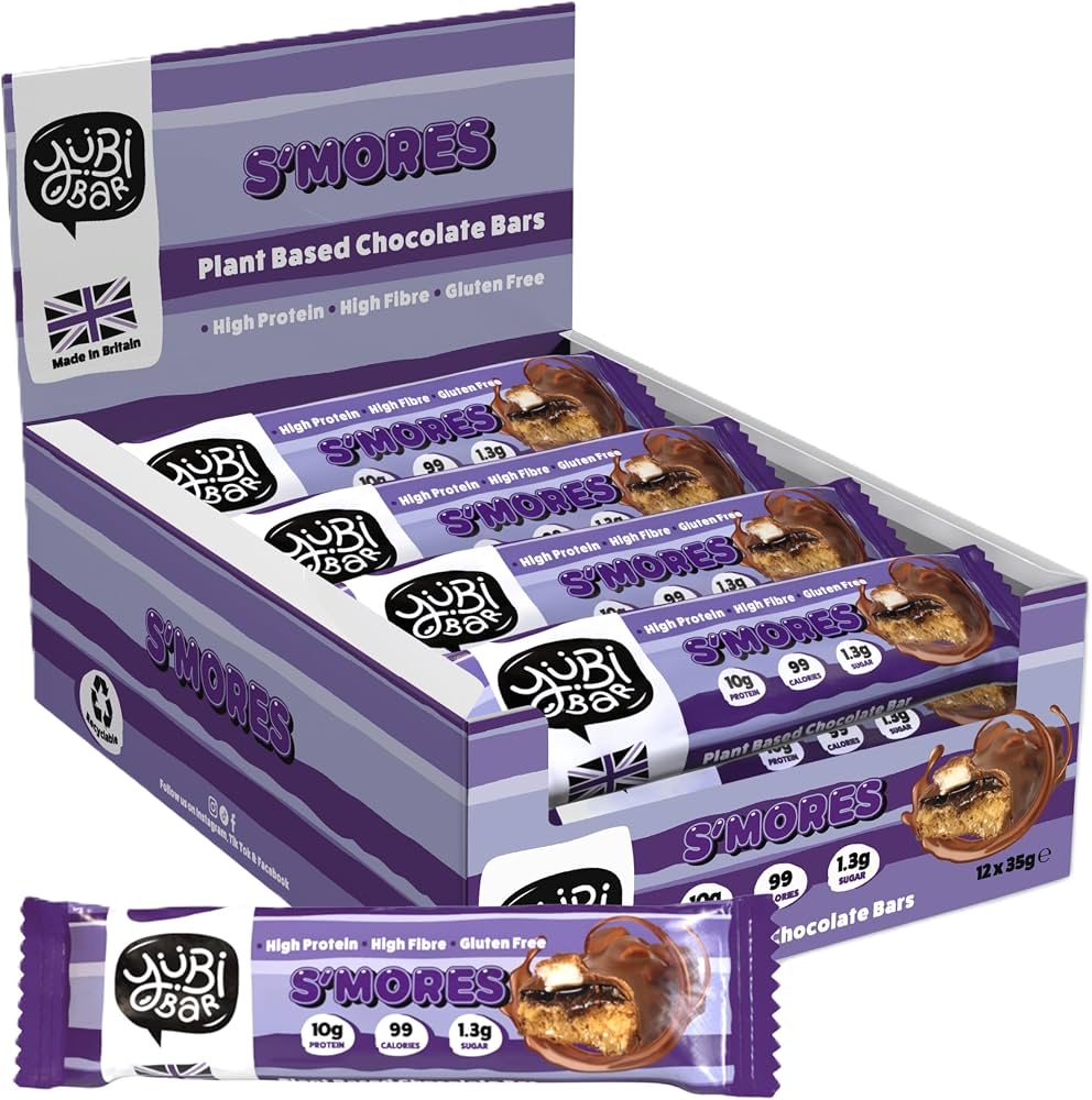 YuBi Bar Protein Bar 12x35g — S'Mores