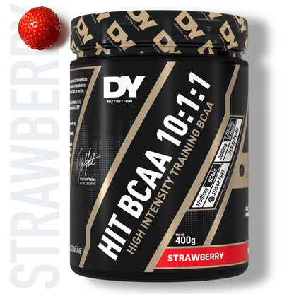 DY Nutrition Hit BCAA 10:1:1 400g — Strawberry