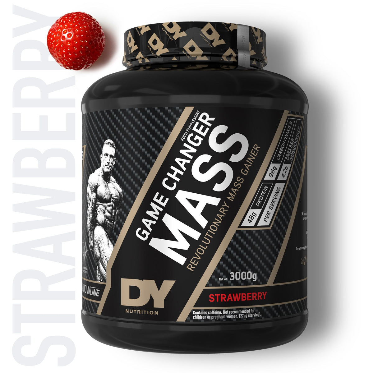 DY Nutrition Game Changer Mass Gainer 3kg — Strawberry