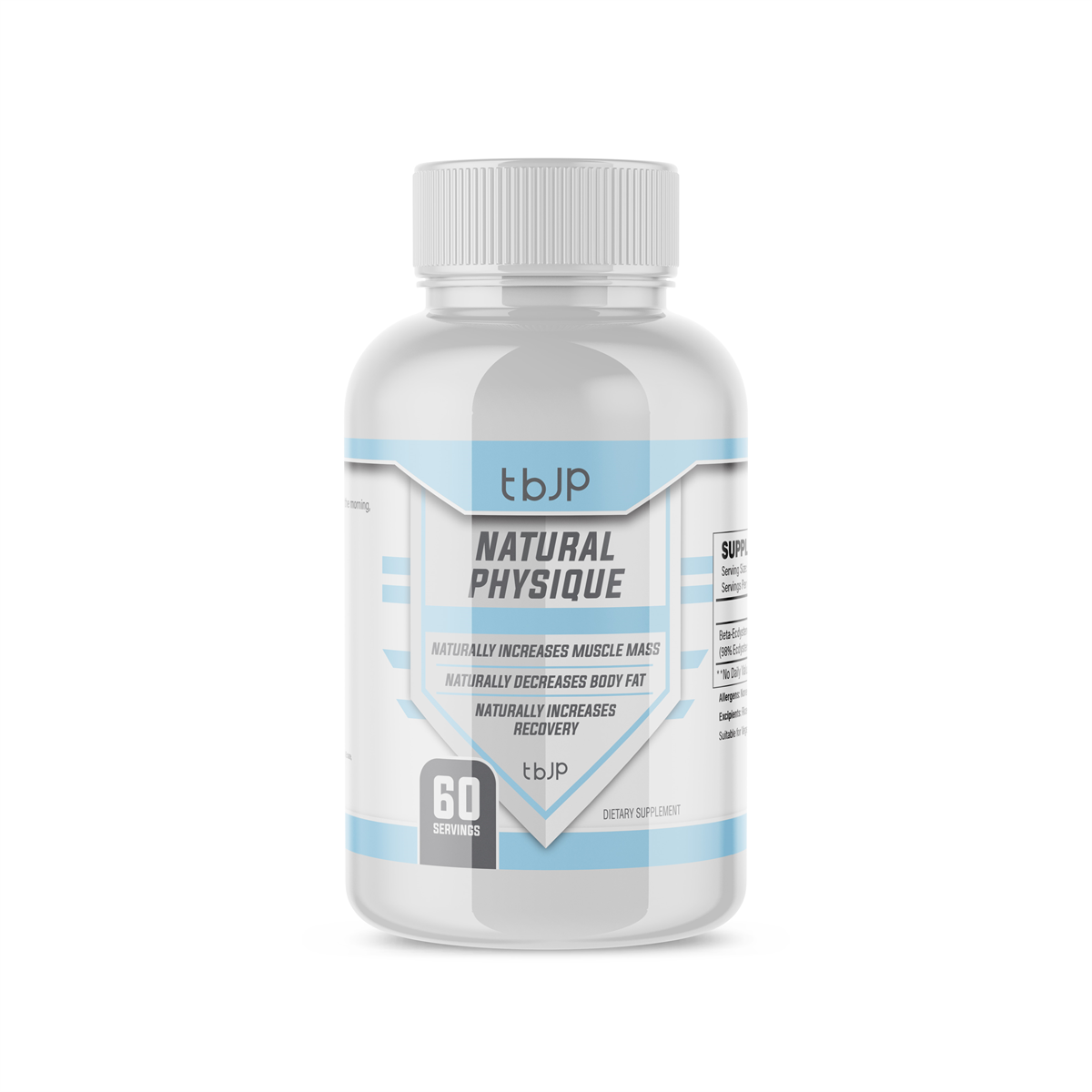 Trained By JP Natural Physique 60 Caps — TBJ080