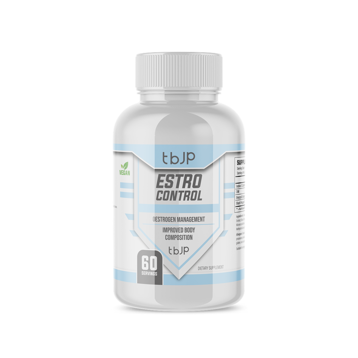 Trained By JP Estro Control 60 Caps — TBJ082