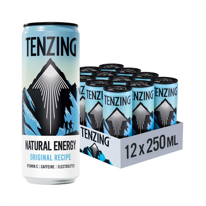 TENZING Natural Energy 12x250ml - Original product packaging