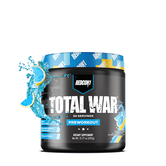 RedCon1 Total War 30 Servings 447g Blue Lemonade - Blue Lemonade