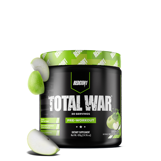 RedCon1 Total War 30 Servings 424g Green Apple - Green Apple