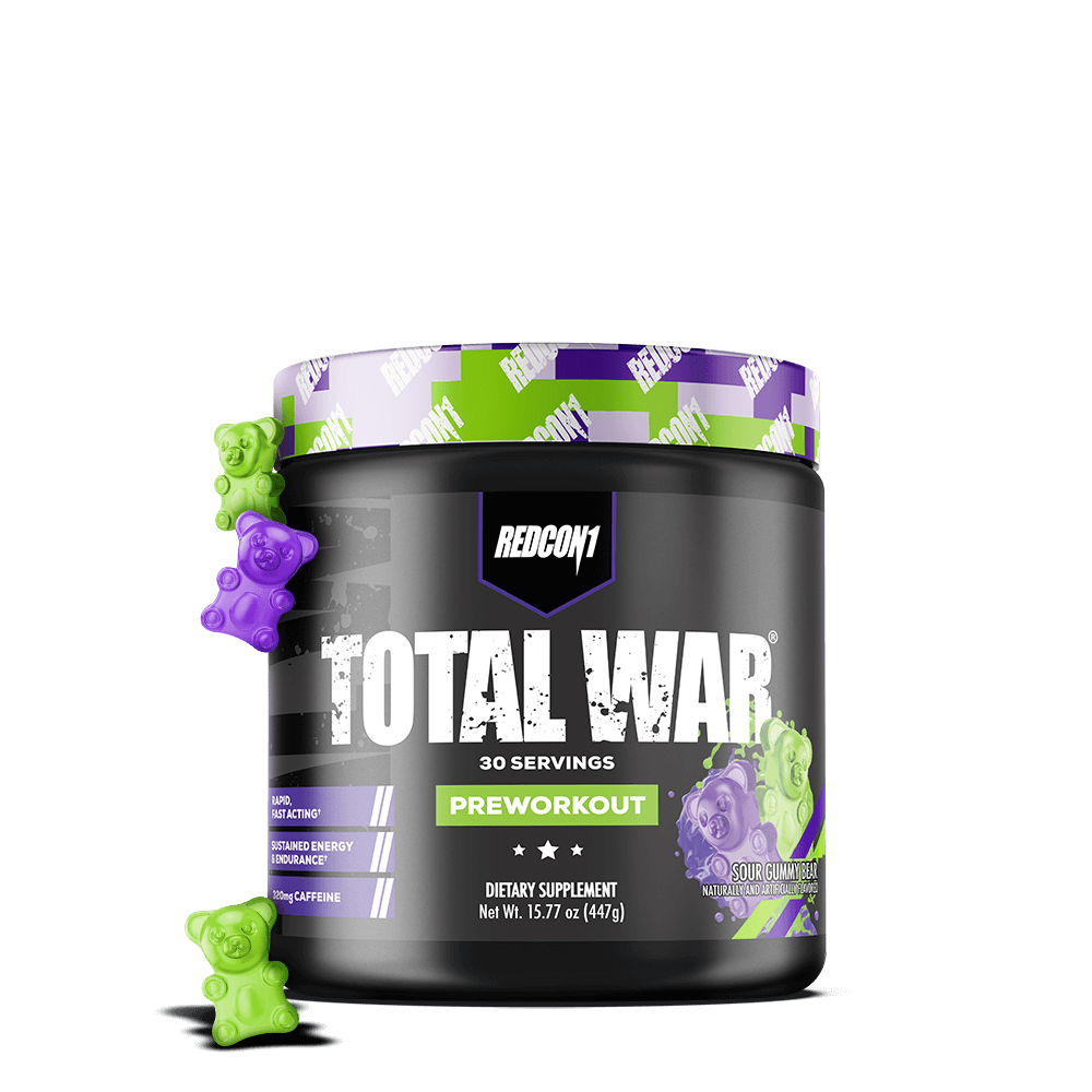 RedCon1 Total War 30 Servings 447g - Sour Gummy Bear