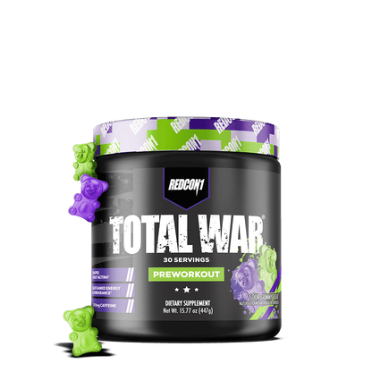 RedCon1 Total War 30 Servings 447g - Sour Gummy Bear