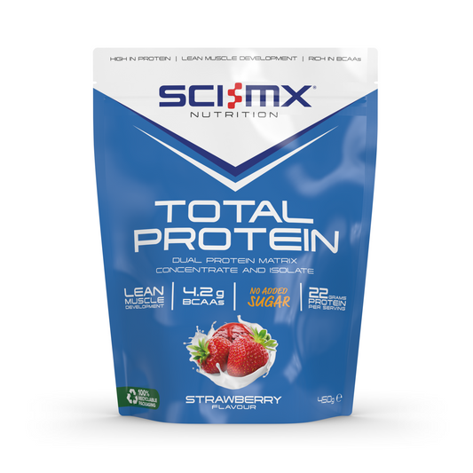 Sci-MX Total Protein 450g - Strawberry