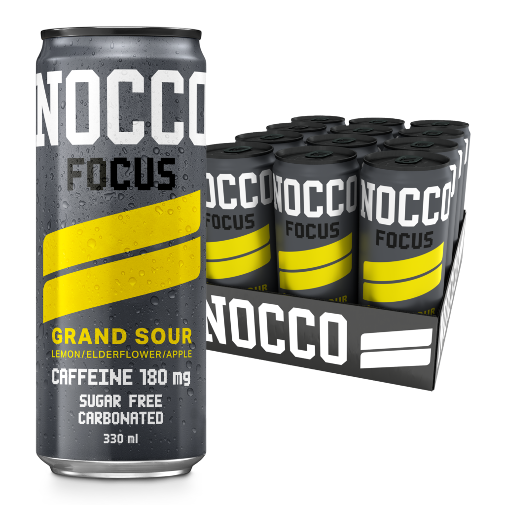 NOCCO Focus 12x330ml Grand Sour