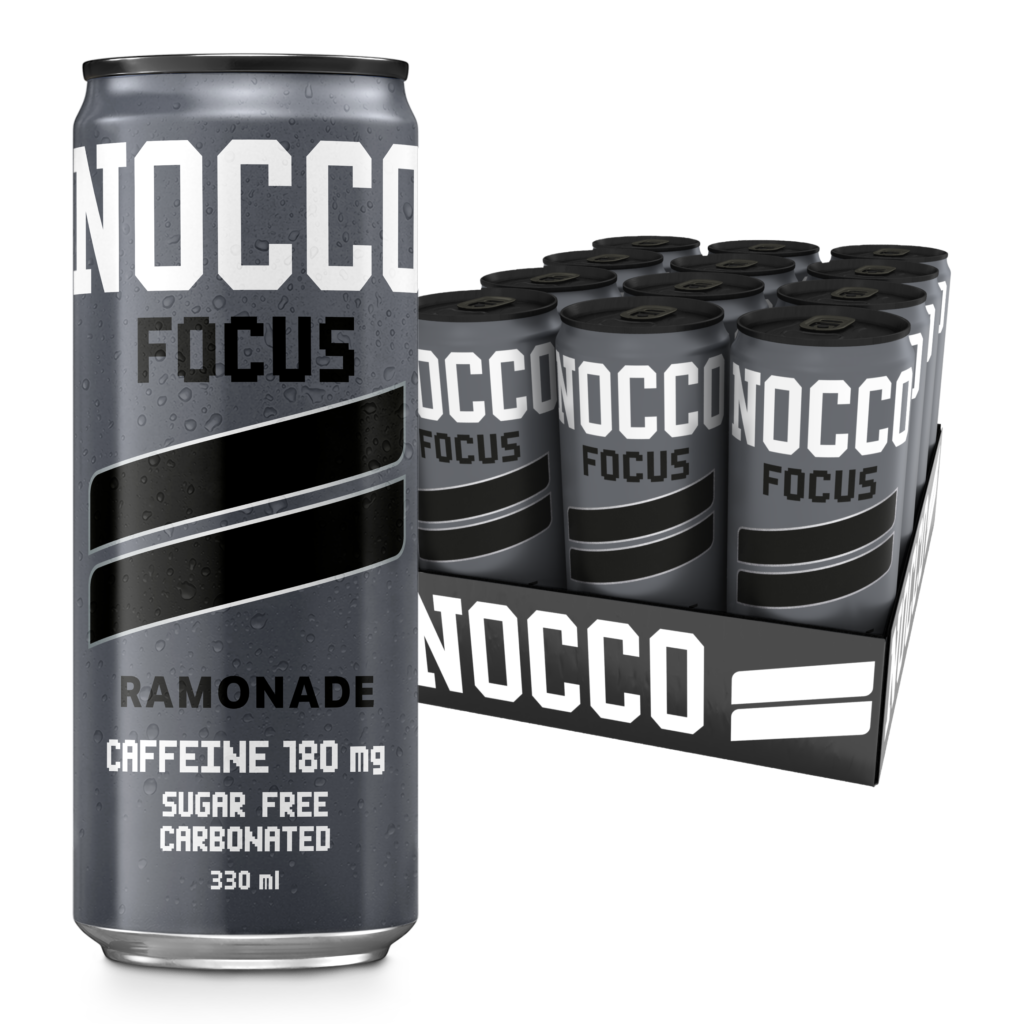 NOCCO Focus 12x330ml Ramonade