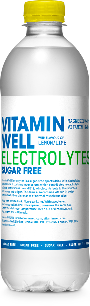 Vitamin Well Electrolytes Sugar Free Lemon/Lime (Sport 002)