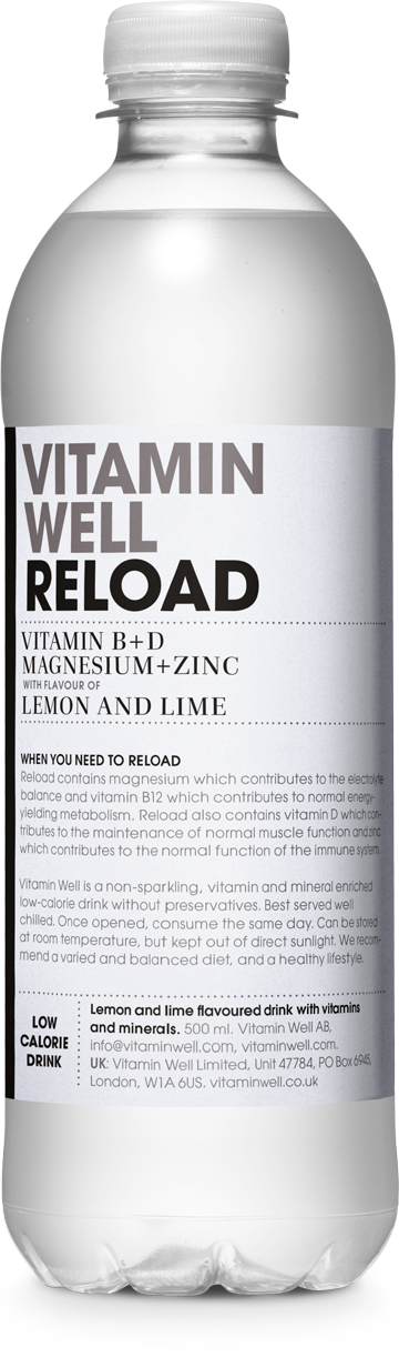 Vitamin Well Reload 500ml bottle (UK label)