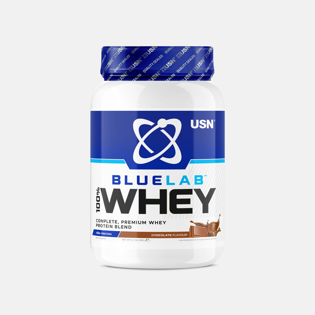 USN Blue Lab Whey 908g — Chocolate