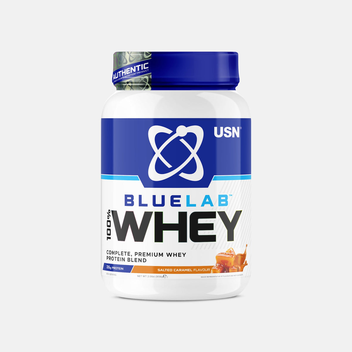 USN Blue Lab Whey 908g — Salted Caramel