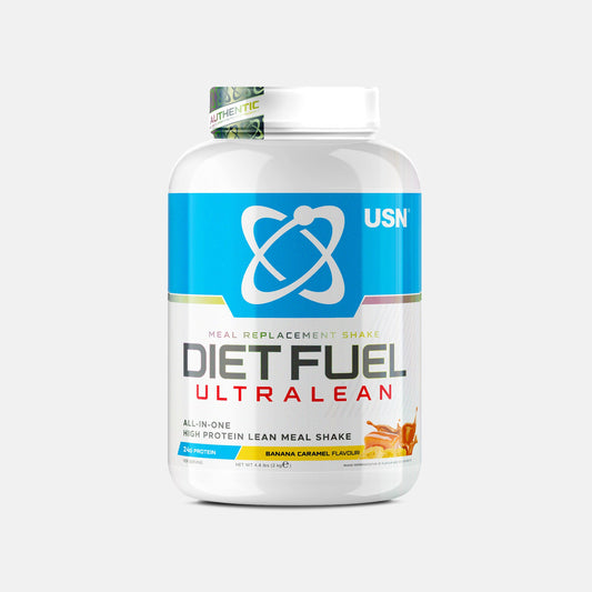 USN Diet Fuel Ultralean 2kg Banana Caramel packshot