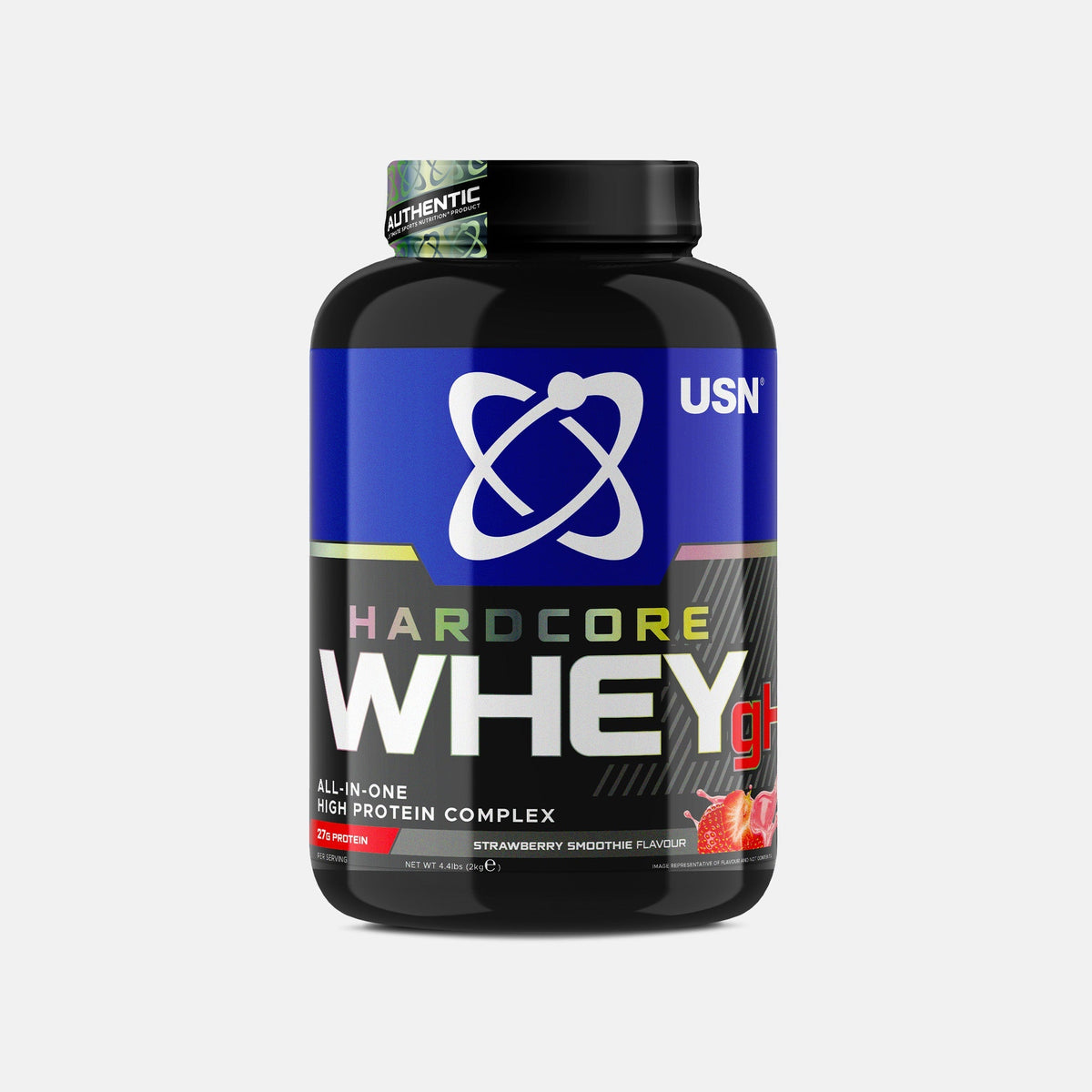 USN Hardcore Whey GH 2kg Strawberry