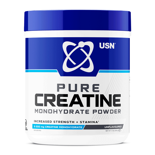 USN Creatine Monohydrate 500g - Unflavoured product packaging