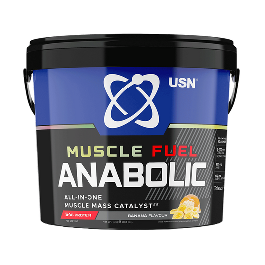 USN Muscle Fuel Anabolic 4kg - Banana product packaging