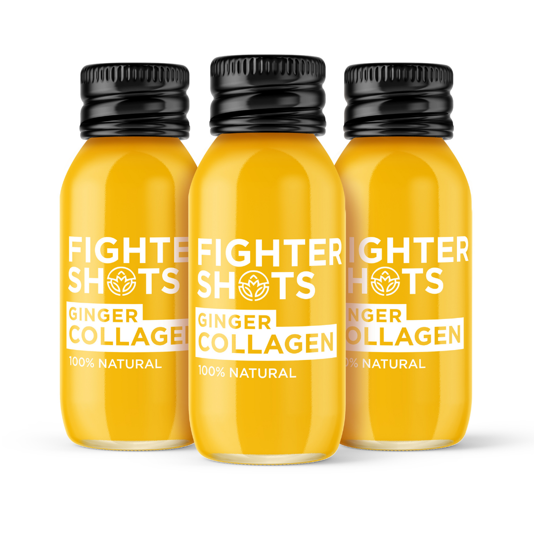 Fighter Shots 12x60ml Ginger Collagen