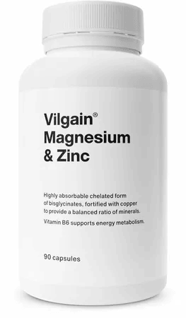 Vilgain Magnesium and Zinc 90 Caps — VIL052