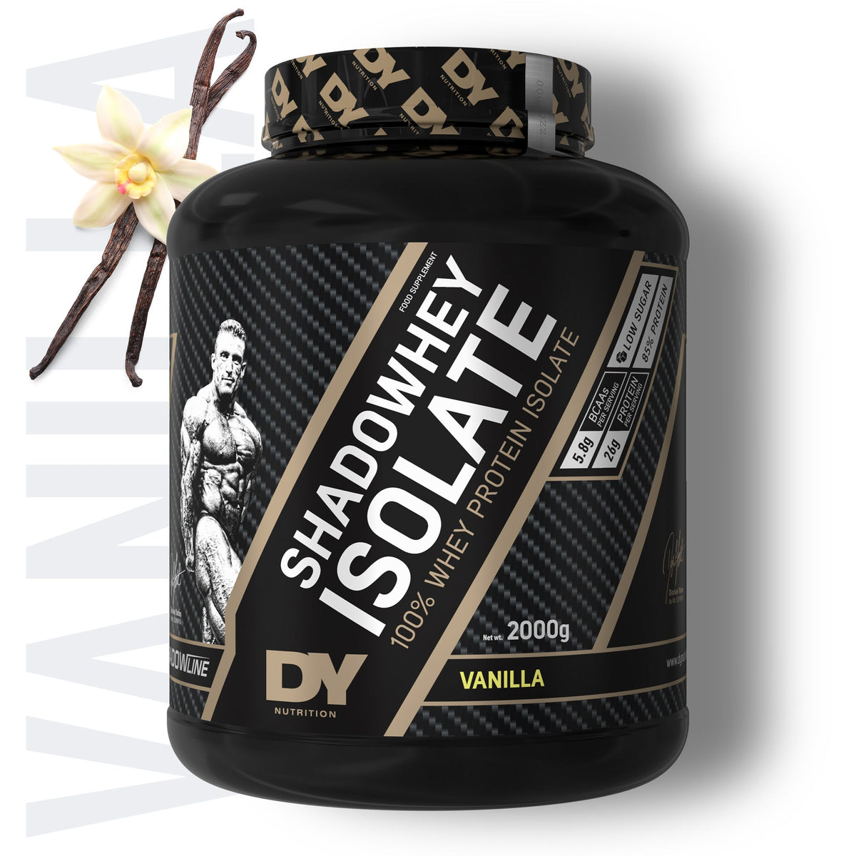 DY Nutrition Shadowhey Isolate 2kg — Vanilla