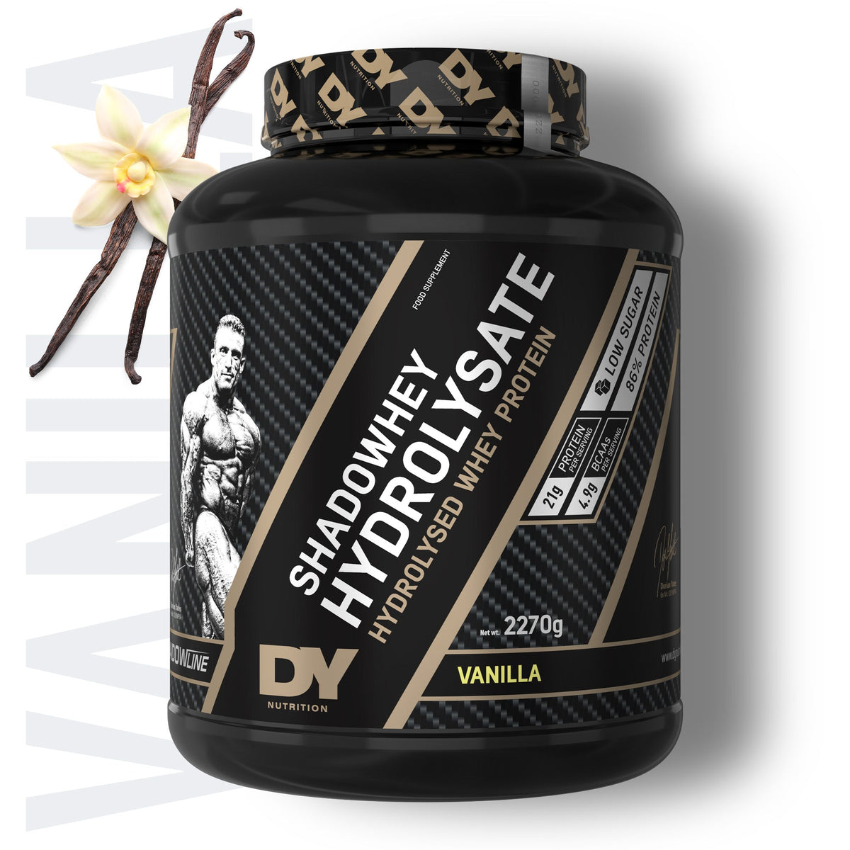 DY Nutrition Shadowhey Hydrolyzed 2.270kg — Vanilla