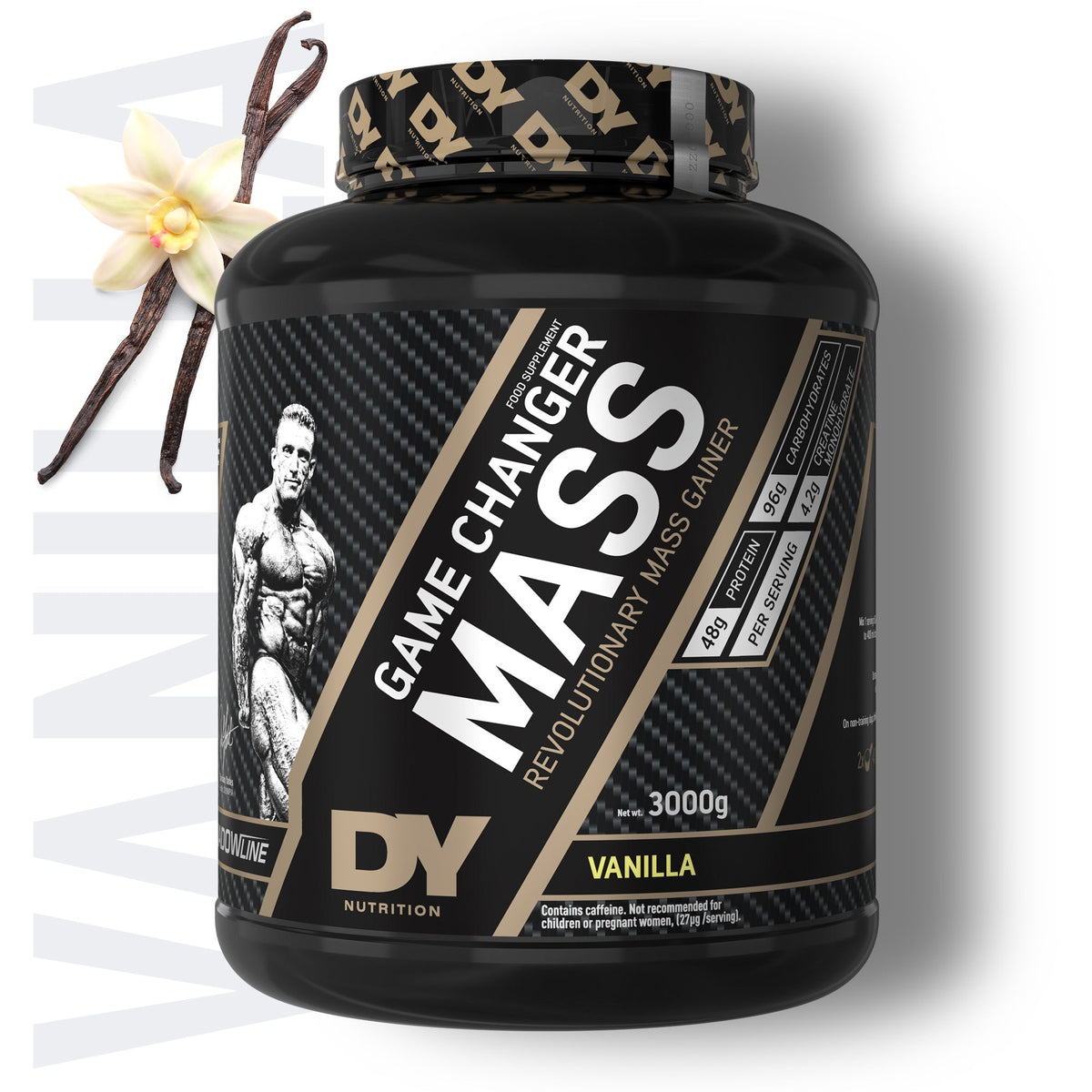 DY Nutrition Game Changer Mass Gainer 3kg — Vanilla