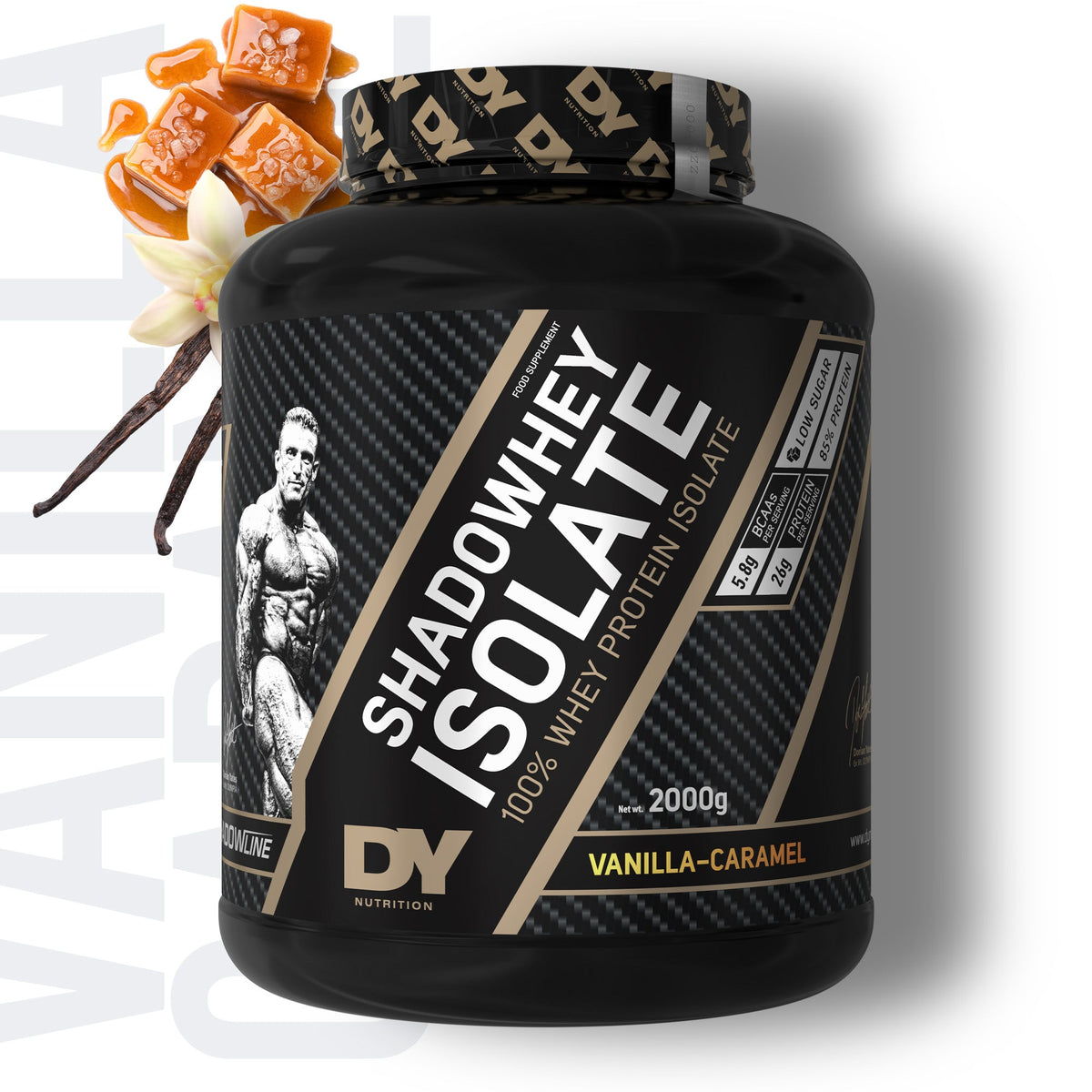 DY Nutrition Shadowhey Isolate 2kg — Vanilla Caramel