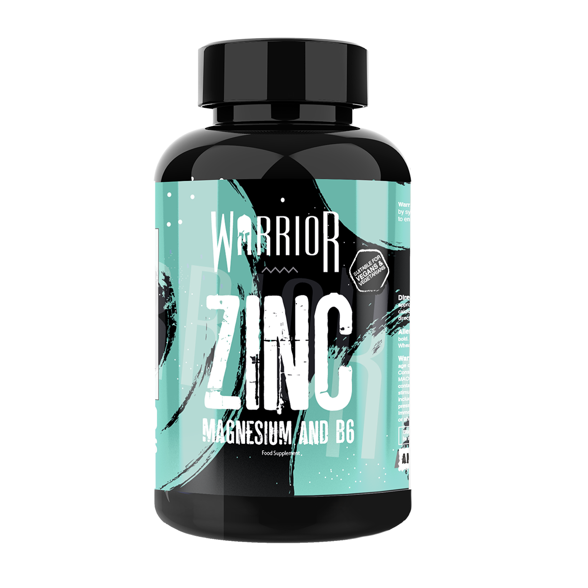 Warrior Zinc Magnesium and B6 60 Tabs — WAR114