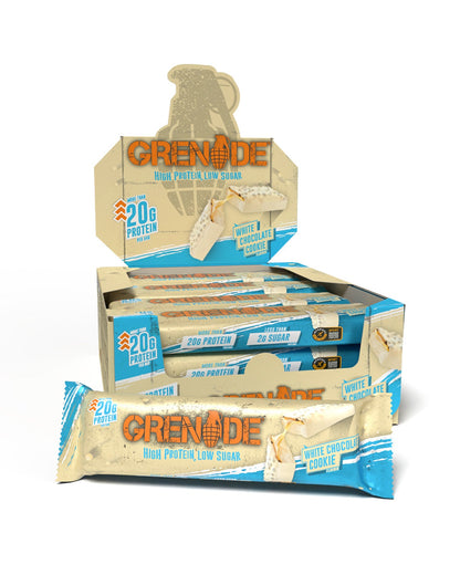 Grenade Protein Bar 60g - White Chocolate Cookie