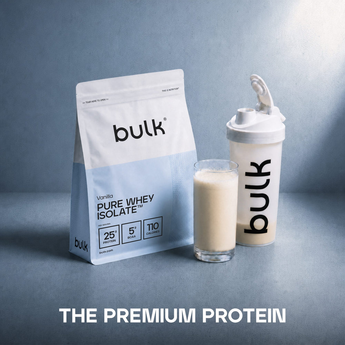 Bulk Pure Whey Isolate 1.8kg Vanilla