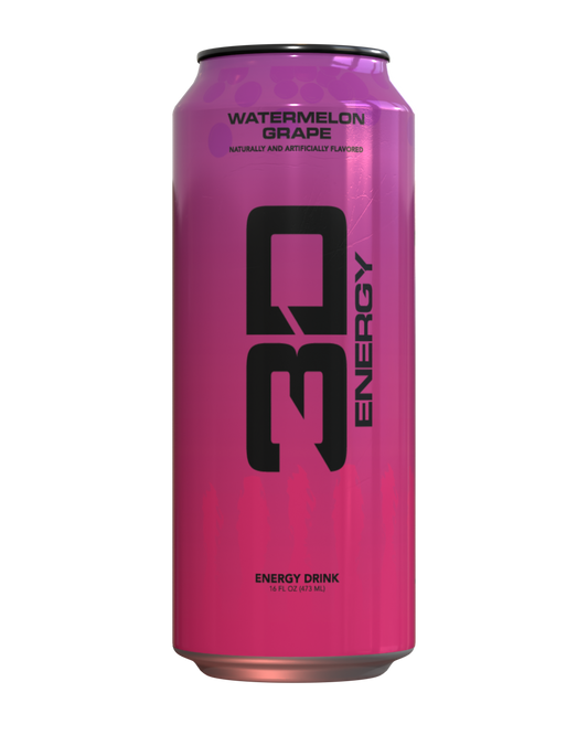 3D Energy Drink - Watermelon Grape 16 fl oz (473 ml) single can