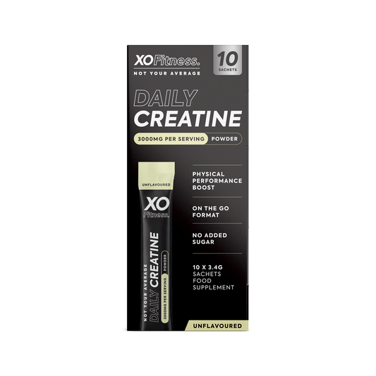 XO Fitness Creatine Sticks 10x3.4g Unflavoured packshot