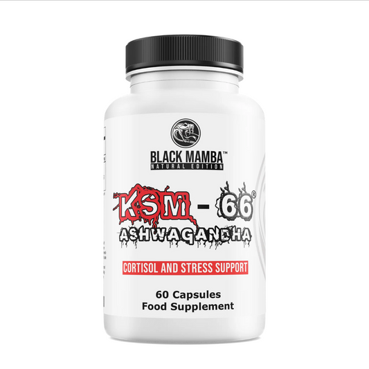 Black Mamba KSM-66 Ashwagandha 60 Caps packshot