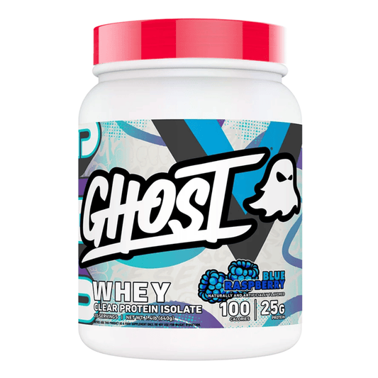 Ghost Clear Whey 640g Blue Raspberry packshot