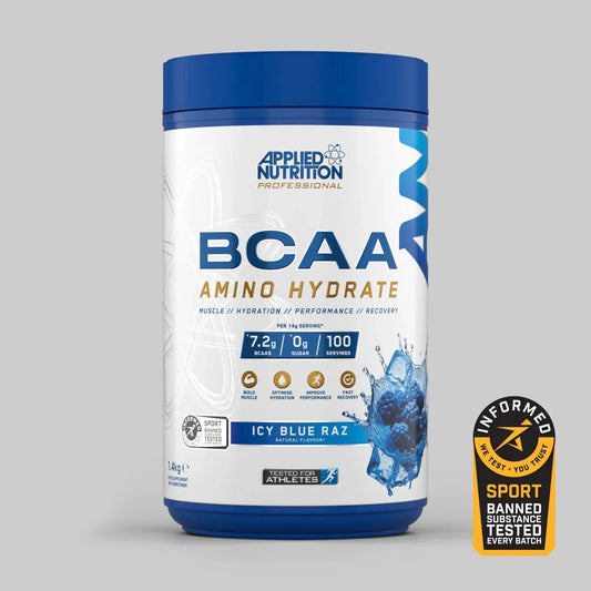 Applied Nutrition BCAA Amino-Hydrate 1.4kg - Icy Blue Raz - manufacturer product image
