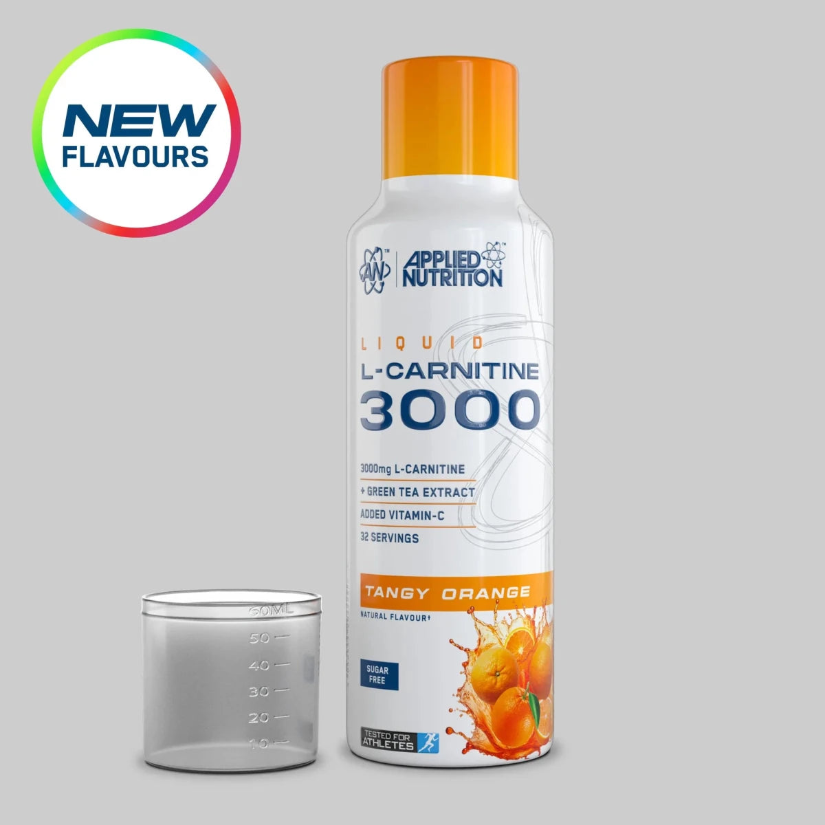 Applied Nutrition L-Carnitine 3000 480ml - Tangy Orange - manufacturer product image