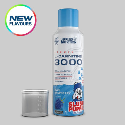 Applied Nutrition L-Carnitine 3000 480ml - Blue Raspberry Slush Puppie - manufacturer product image
